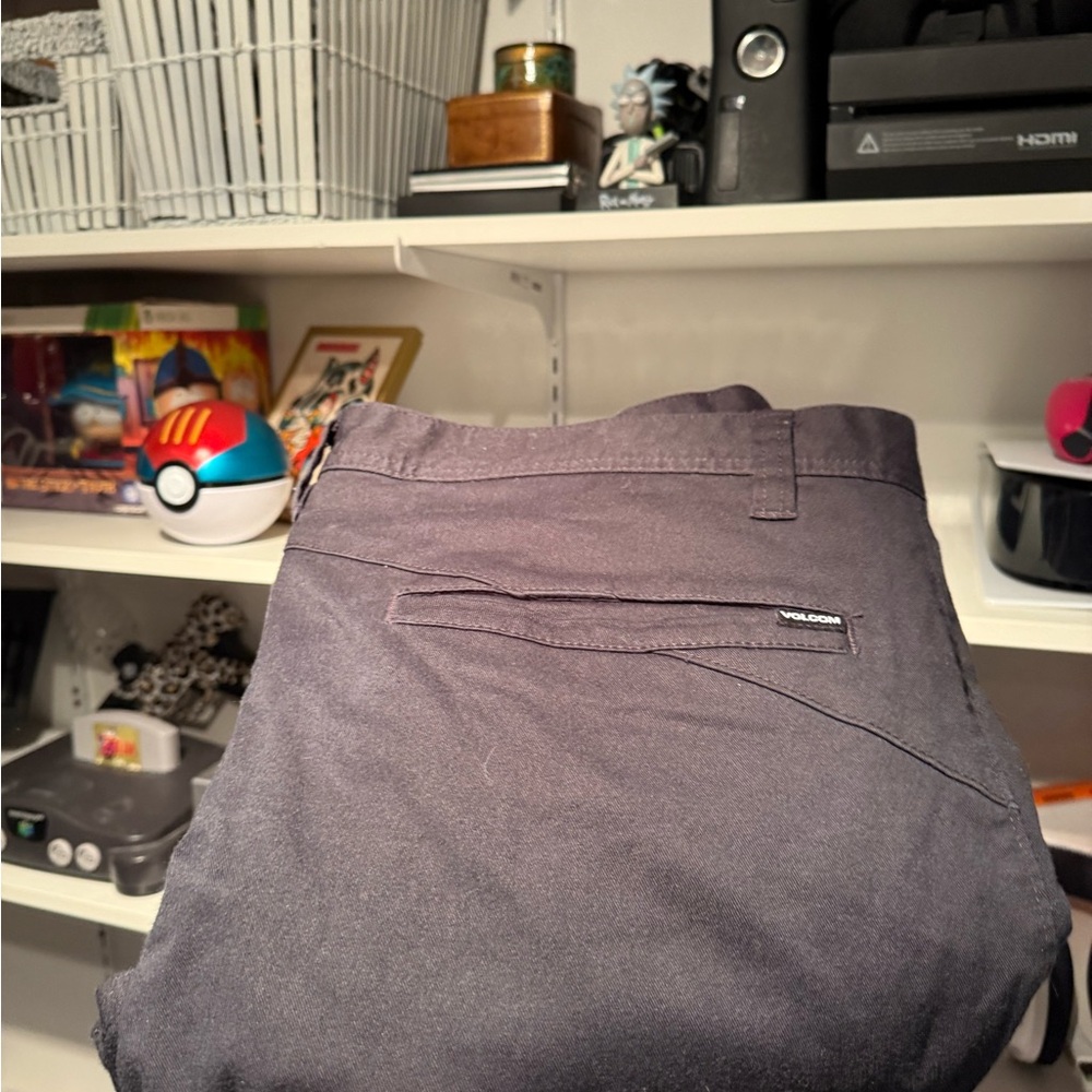Volcom Black Chinos